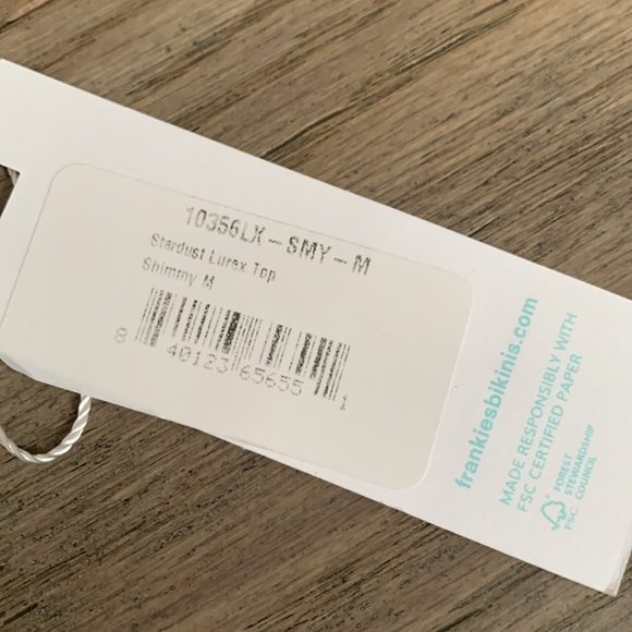 NWT Frankie’s Bikinis x Hailee Steinfeld Bikini Top - Picture 3 of 7